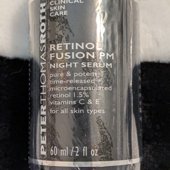 Large Retinol Fusion PM Night Serum Peter Thomas Roth  2 oz - Sealed - Picture 6 of 9